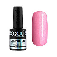 Гель-лак № 157 (яркий нежно-розовый с микроблеском) Oxxi, 10 мл