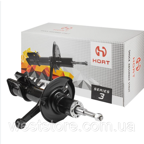 Амортизатор ваз 1119 калина передний левый Hort (стойка разборная) (ID ...