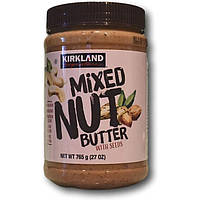 Ореховая паста масло mixed nut butter KIRKLAND 765 G США кешью миндаль