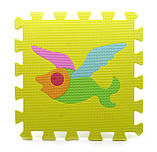 Килимок пазл EVA Водний світ, розмір пазлу 29 х 29 см, фото 5