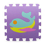 Килимок пазл EVA Водний світ, розмір пазлу 29 х 29 см, фото 9