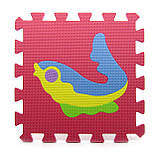 Килимок пазл EVA Водний світ, розмір пазлу 29 х 29 см, фото 6