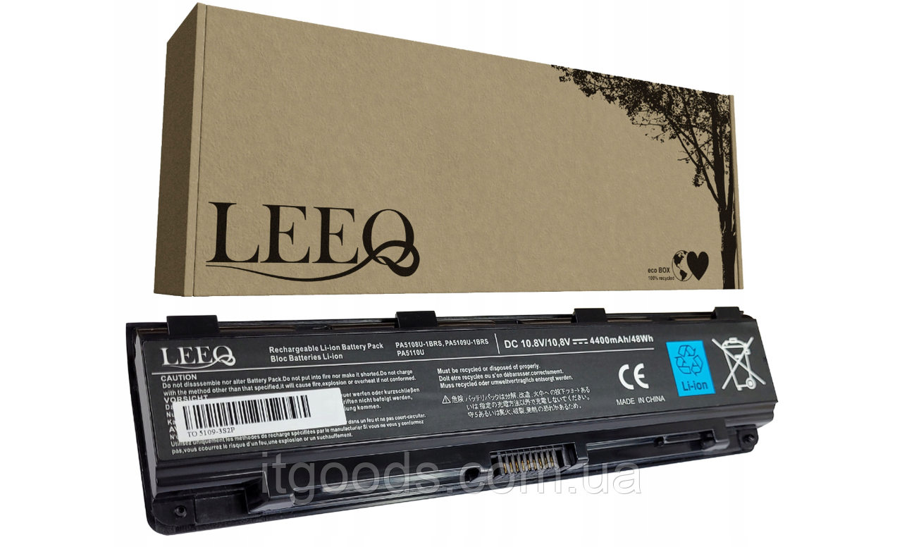Батарея для ноутбука Toshiba PA5108U-1BRS PA5109U-1BRS 56Wh C50D C55 C55T C850 C855 PABAS271 PABAS272 PABAS273