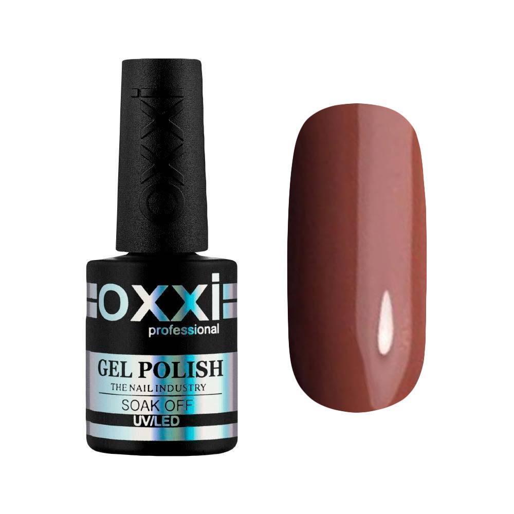 Гель-лак №260 (світла карамель, емаль) Oxxi, 10 мл, фото 1