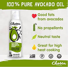 АВОКАДО ОЛІЯ СПРЕЙ CHOSEN FOOD pure avocado oil 383 Г США кето палео кошерне, фото 2