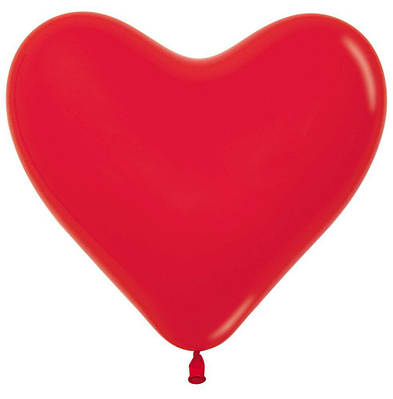 Sempertex 12" Серце червоне fashion red
