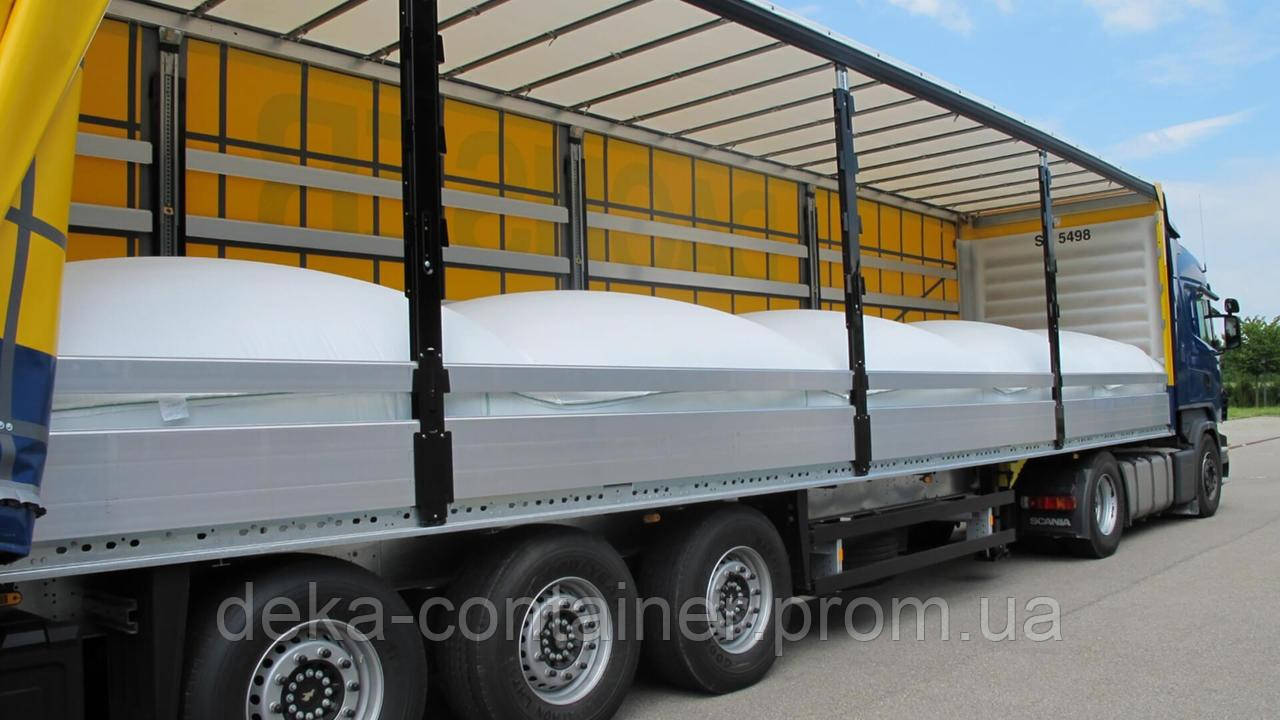 ФЛЕКСИТАНК новые для перевозки жидких/наливных грузов. Truck Flexitank "LiquA". T-Flex. Т-Флекс - фото 2 - id-p1751899145