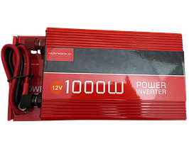 Автомобільний інвертор AC/DC 1000W 12 V  (дропшиппінг)