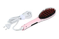 Електрична гребінець-випрямляч Fast Hair Straightener HQT-906, відмінний товар