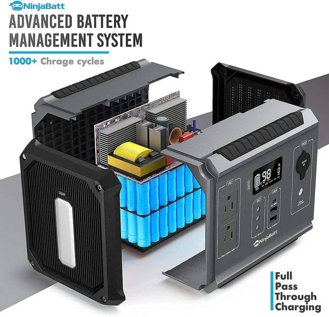 Зарядная станция NinjaBatt 300W Portable Power Station (9