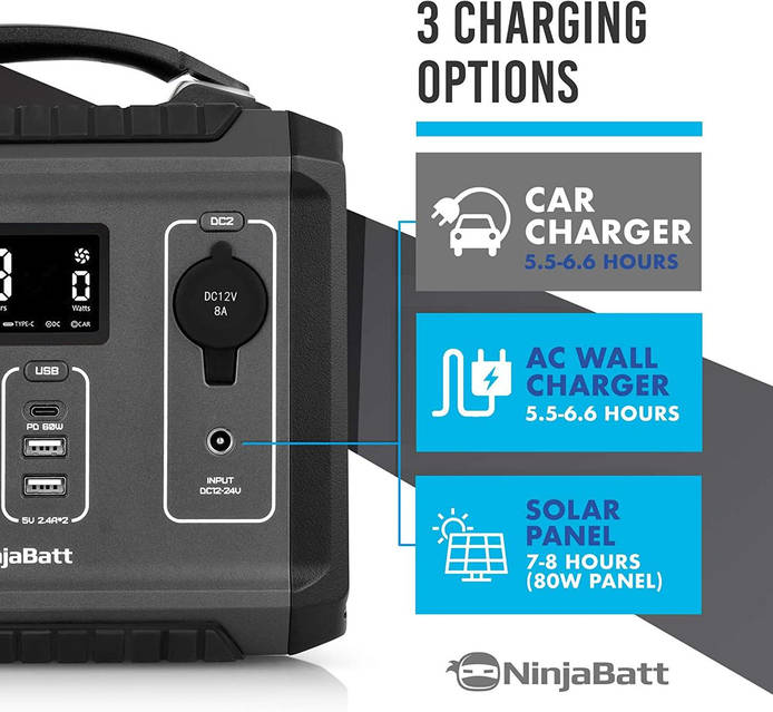 NinjaBatt ポータブル電源 380Wh 300W 4212166692_w1280_h640_zaryadna