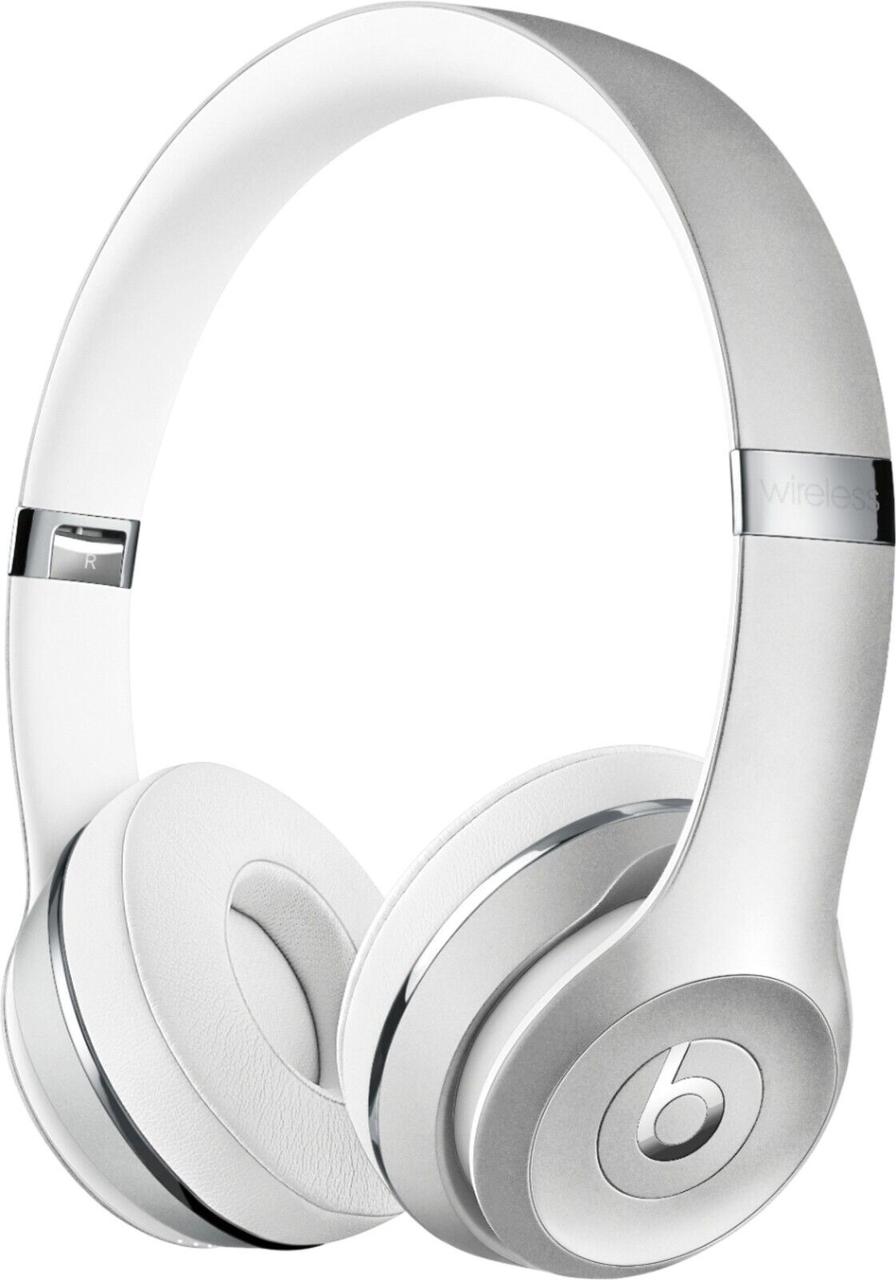 Бездротові навушники Beats by Dr. Dre Solo3 Wireless On-Ear Headphones Satin Silver (модель MX452LL/A)