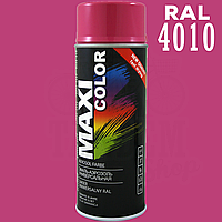 Краска (эмаль) универсальная Maxi Color, 400 мл Аэрозоль Телемагента (RAL 4010)