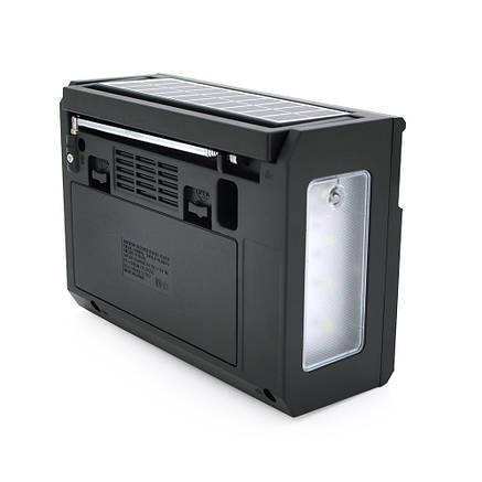 Радіо з ліхтариком FP-260BT-S, FM/AM/SW радіо, Входи: TFcard, USB, MP3-плеєр, Mix color, Box, фото 2