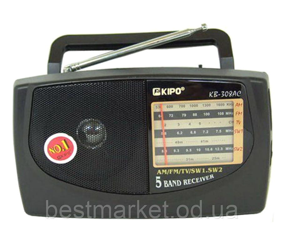 Радіоприймач Kipo KB-308AC