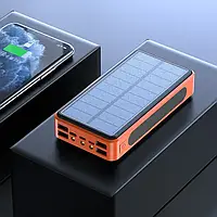 Аккумулятор на солнечной батарее Solar Power Bank 30000