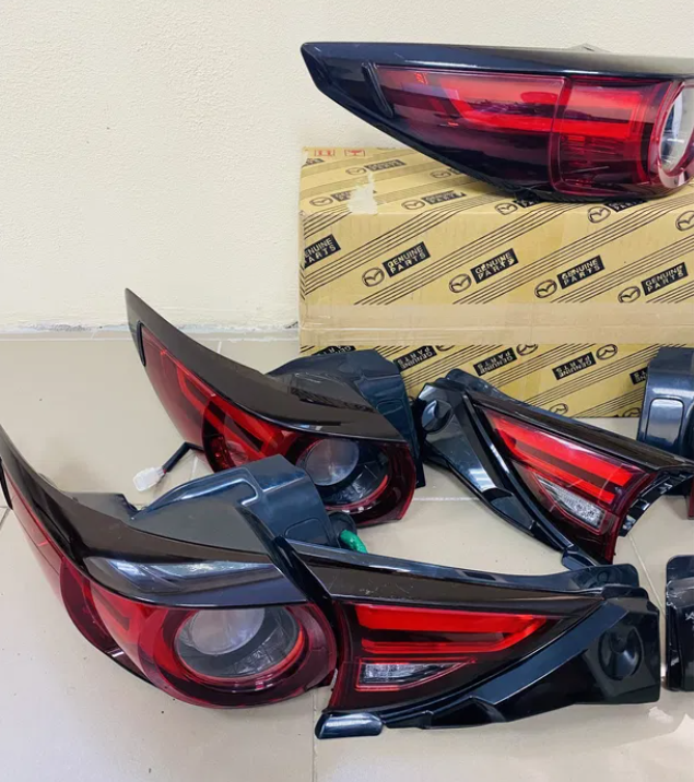 Фари задні мазди сх5 2017 — 2021 LED галоген у крило ляду США Європа, фото 1