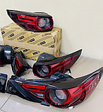 Фари задні мазди сх5 2017 — 2021 LED галоген у крило ляду США Європа, фото 2