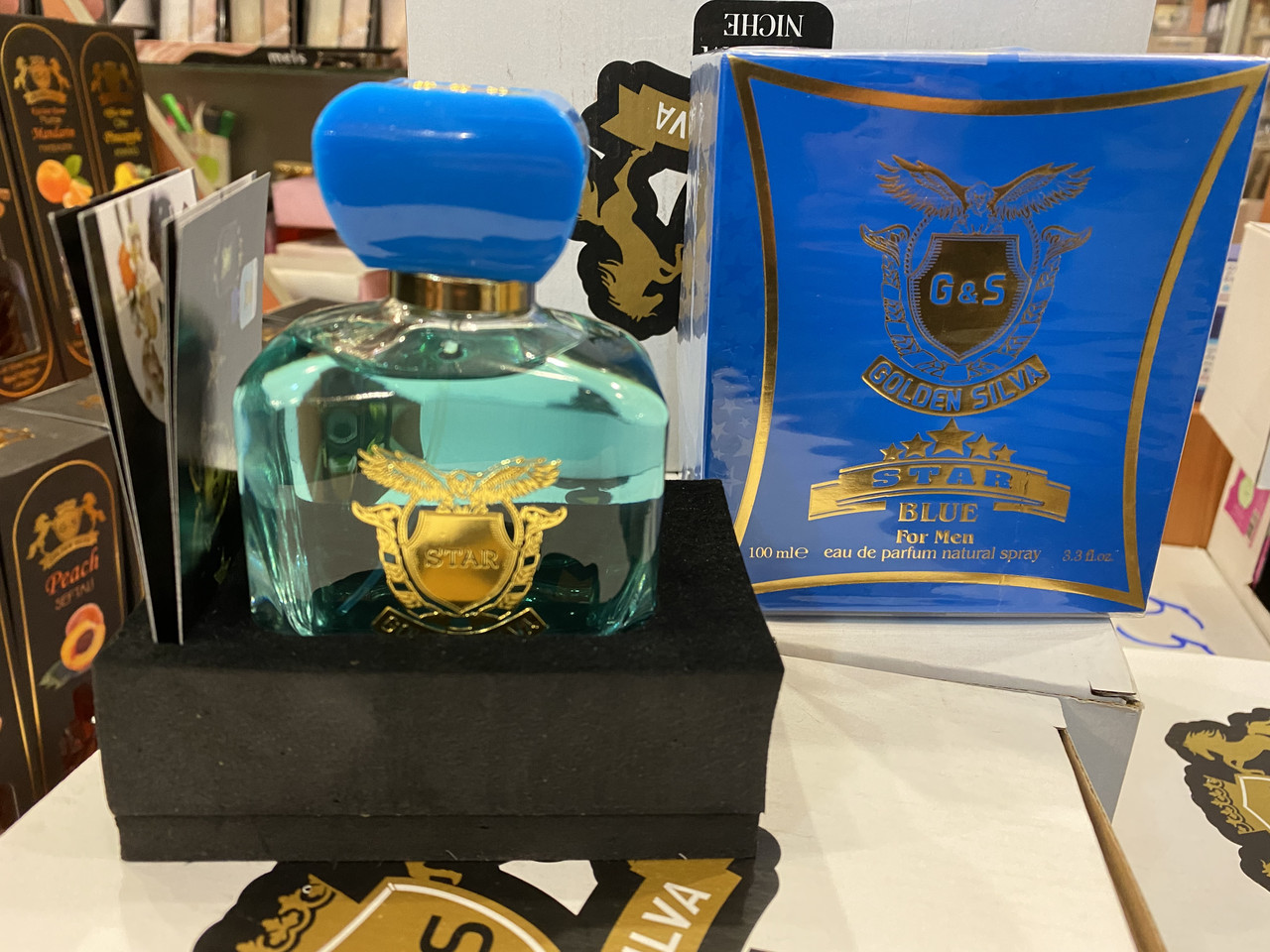 Чоловічі парфуми Golden Silva Star Blue 100 ml, Голден Сільва Стар Блу