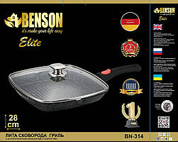 Пательня-Гриль Benson BN-314 (28*28)