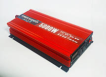 Перетворювач напруги (Інвертор) Power Inverter 12-220V 5000 W, фото 6