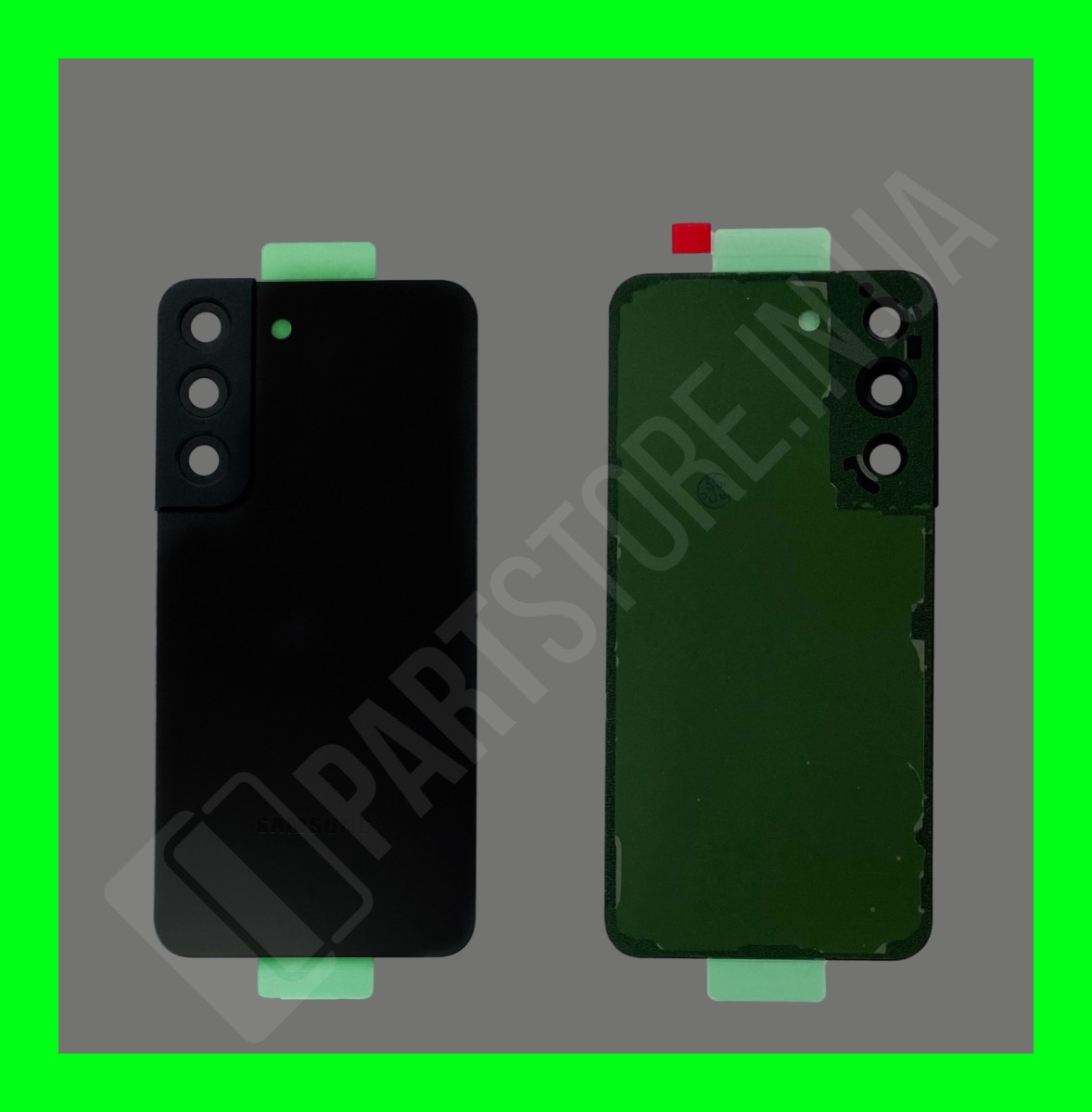 Кришка Samsung S22 S901 Black зі склом камери