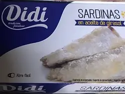 Сардини в соняшниковій олії Didi Sardinas en Aceite de Girasol 115 г Іспанія