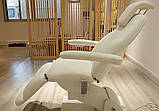 Косметологічна електрокрісло-кушетка для косметолога DM-2341-2M бежева кушетка на 2-х моторах, фото 4