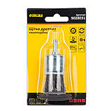 Щітка дротяна чашоподібна Ø30 мм Ø 6 мм (сталева вита) SIGMA (9028031), фото 2