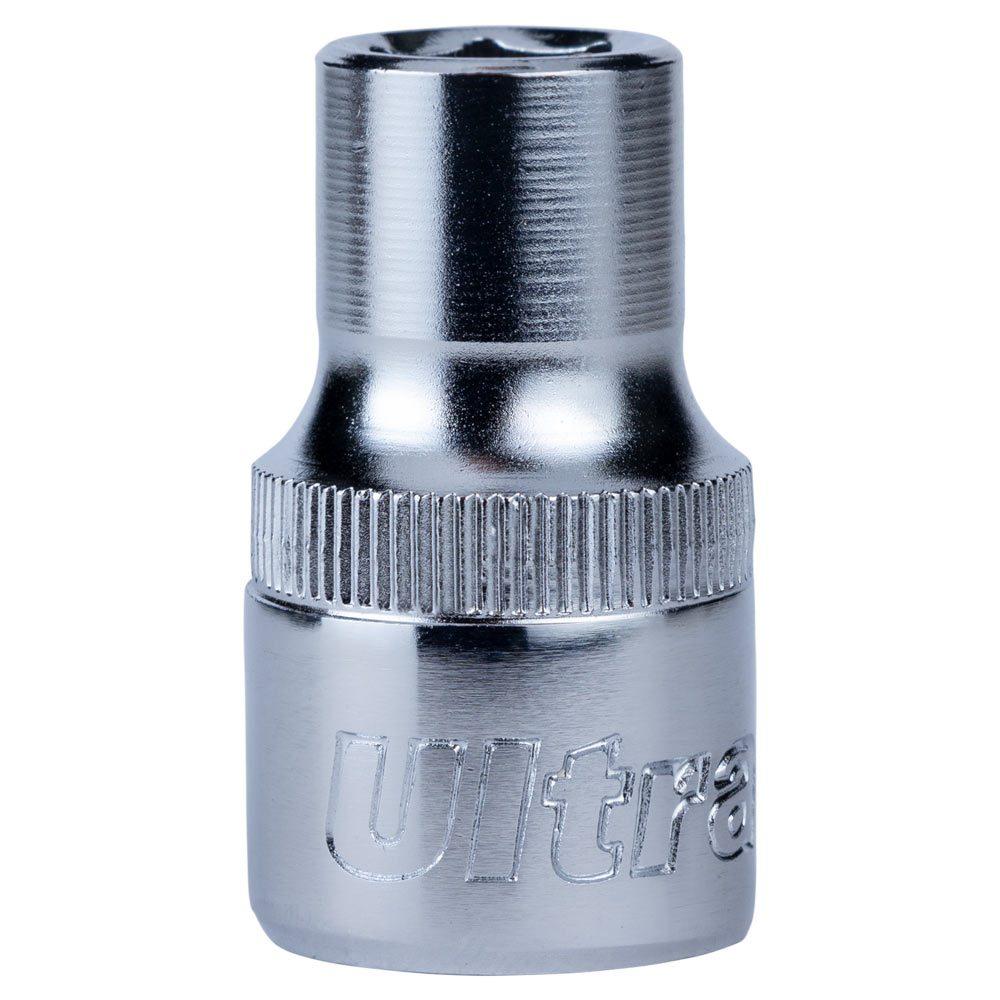 Насадка шестигранна коротка 1/2" 10 мм CrV ULTRA (6070102)