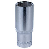 Насадка шестигранна довга 1/2" 24 мм CrV ULTRA (6072242), фото 3