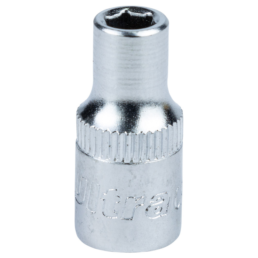 Насадка шестигранна коротка 1/4" 5 мм CrV ULTRA (6060052)