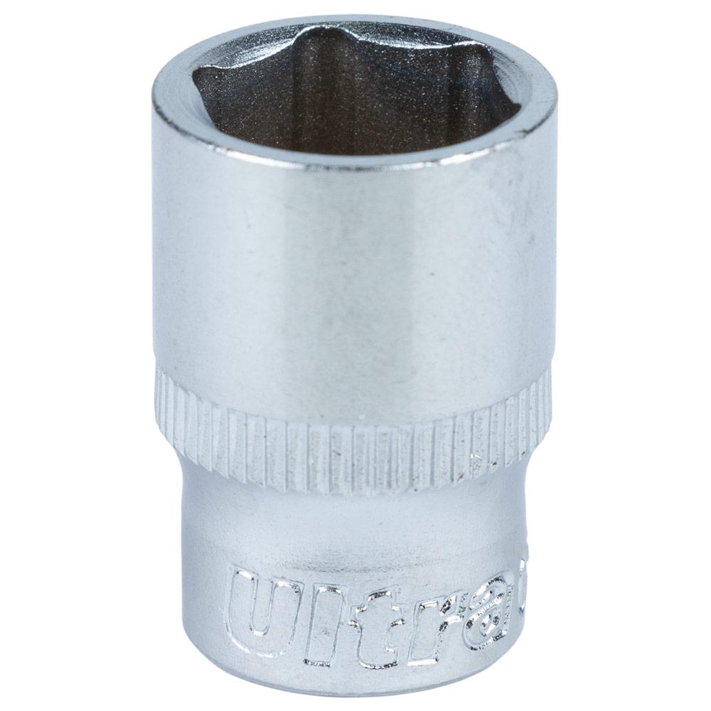Насадка шестигранна коротка 1/4" 12 мм CrV ULTRA (6060122)