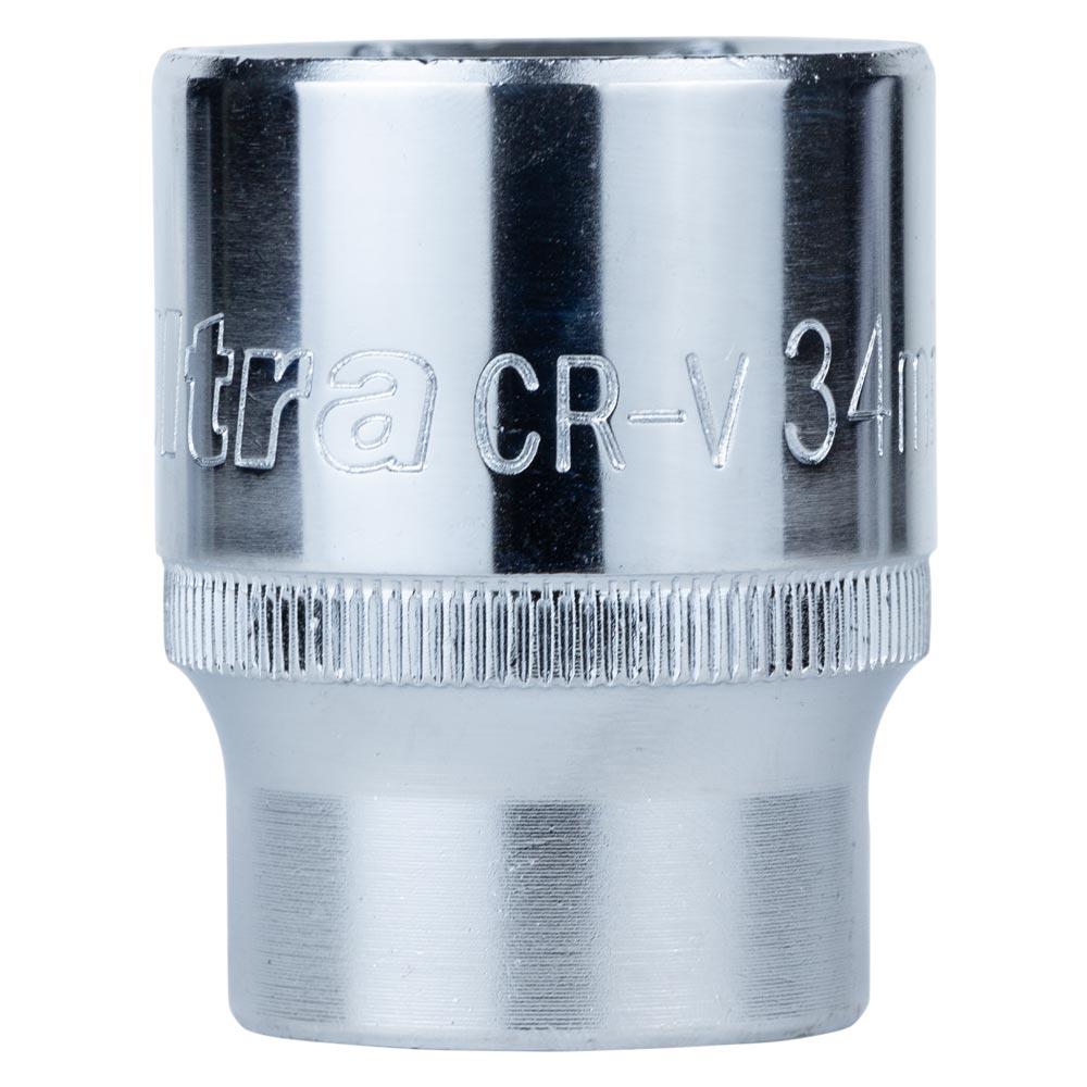 Насадка шестигранна 3/4" 34 мм CrV ULTRA (6075342)