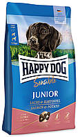 Happy Dog Sensible Junior Salmon Potato (Хеппі Дог Джуніор) корм для середніх і великих цуценят 7-18 місяців