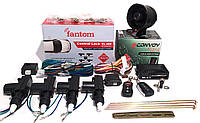 Сигнализация Convoy xs-3 и центральные замки Fantom cl-480+сирена полный комплект.