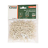Хрестик дистанційний для плитки 2 мм 120 шт GRAD (8241535), фото 2