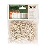 Хрестик дистанційний для плитки 2.5 мм 120 шт GRAD (8241545), фото 3