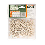 Хрестик дистанційний для плитки 3 мм 80 шт GRAD (8241555), фото 3