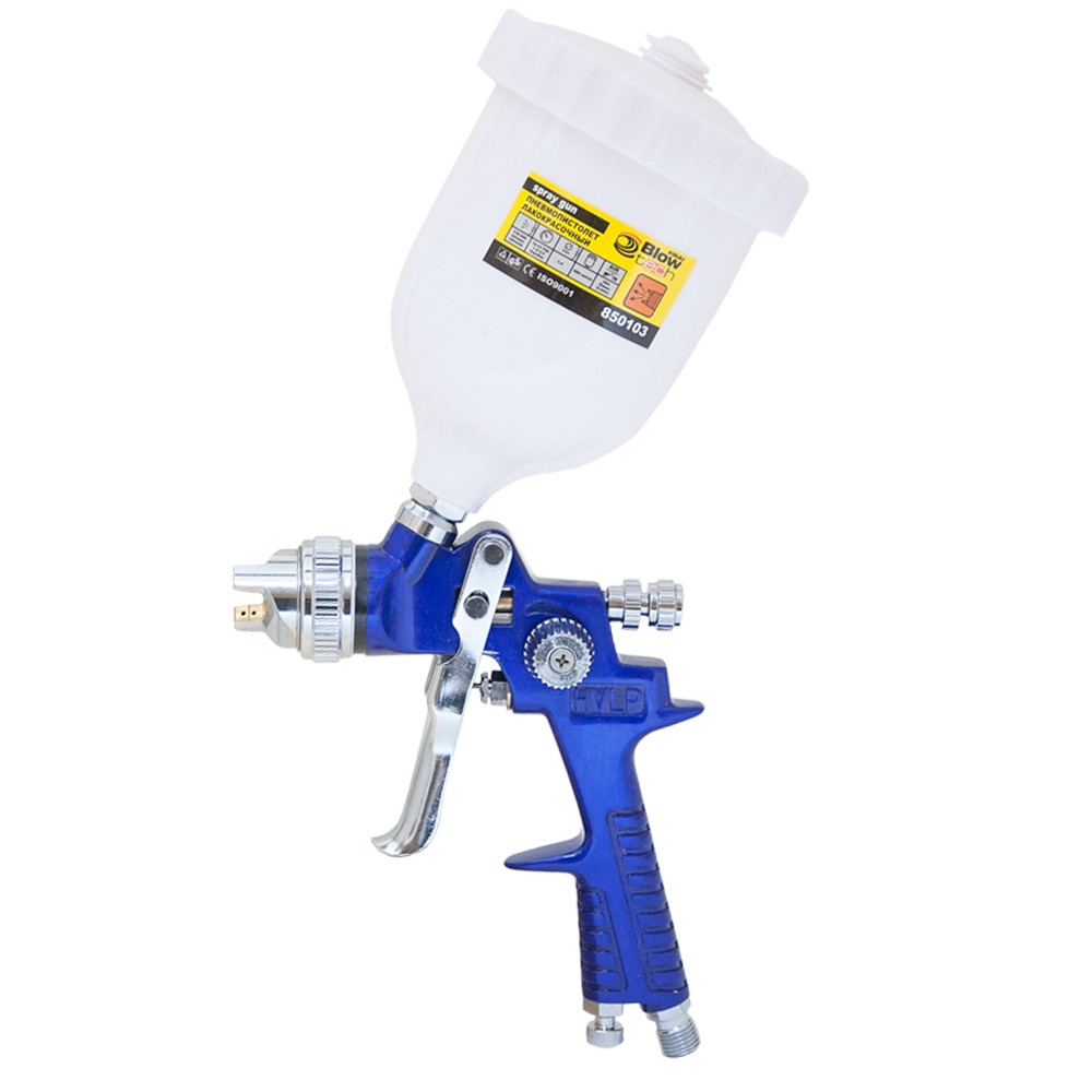 Фарборозпилювач HVLP Ø1.4 с у/б (синій) SIGMA (6812011), фото 1