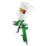 Фарборозпилювач HVLP Ø1.4 с у/б (зелений) SIGMA (6812021), фото 3