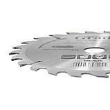 Диск пиляльний для дерева з твердосплавними напайками Ø 180×22.2 (20)×24Т, 8000об/хв GRAD (1957525), фото 2