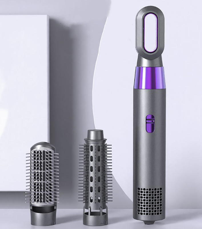 Фен для волосся 3в1 стайлер для волосся з насадками Pro Hot 880. Однокроковий фен щітка, фото 1