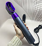 Фен для волосся 3в1 стайлер для волосся з насадками Pro Hot 880. Однокроковий фен щітка, фото 7