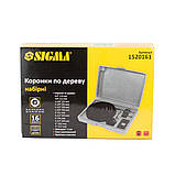 Коронки для дерева збірні Ø19, 22, 29, 32, 38, 44, 51, 64, 76, 89, 102, 127 мм SIGMA (1520161), фото 7