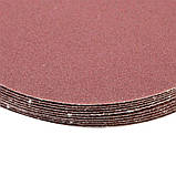 Шліфувальний круг без отворів Ø125мм P180 (10 шт.) SIGMA (9121141), фото 4