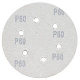 Шліфувальний круг 6 отворів Ø150 мм P60 (10 шт.) SIGMA (9122241), фото 2