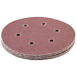 Шліфувальний круг 6 отворів Ø150 мм P60 (10 шт.) SIGMA (9122241), фото 3