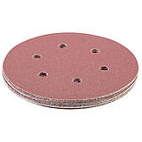 Шліфувальний круг 6 отворів Ø150 мм P80 (10 шт.) SIGMA (9122251), фото 3