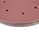 Шліфувальний круг 6 отворів Ø150 мм P80 (10 шт.) SIGMA (9122251), фото 4